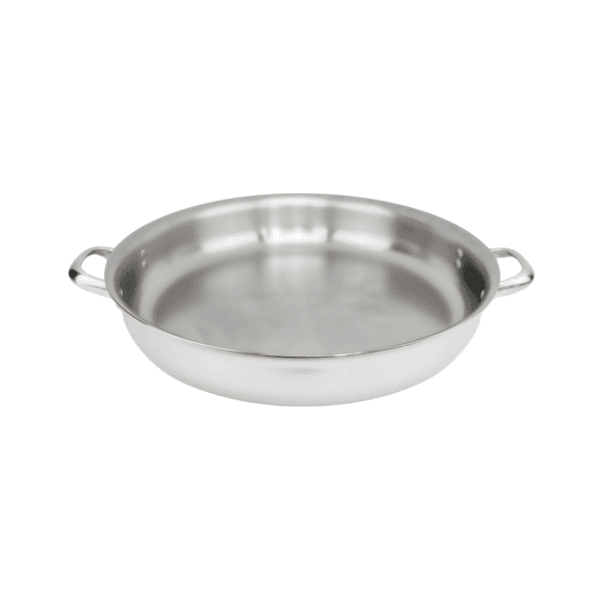 37cm Frypan only with twin Handles and lip, No Lid - Duo Clad