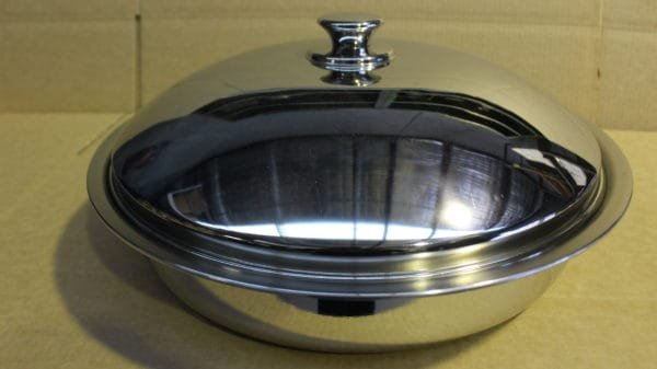 37cm Frypan with no Handles plus LID - Duo Clad