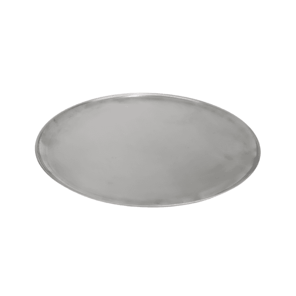 13 and 1/2 Inch (355mm) Pizza Trays from 0.7mm Core 4622 Ferritic Stainless Steel - Crispy Crust Guaranteed! even on Gluten Free Pizza! - Image 4