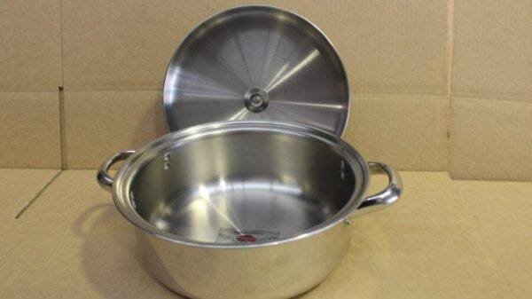 24cm Casserole and Lid - Duo Clad - Image 2