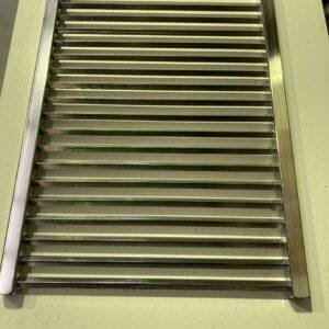 304 Stainless Steel Diamond Grills - Large - 396mm*486mm - Suit 4 Burner BBQ