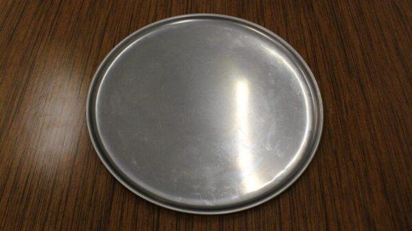 15 and 1/2 Inch (395mm) Pizza Trays from 0.7mm Core 4622 Ferritic Stainless Steel - Image 3