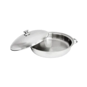 37cm Baker and Lid with Small Twin Handles- Duo Clad