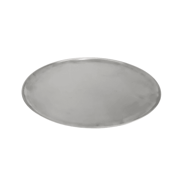 15 and 1/2 Inch (395mm) Pizza Trays from 0.7mm Core 4622 Ferritic Stainless Steel - Image 4