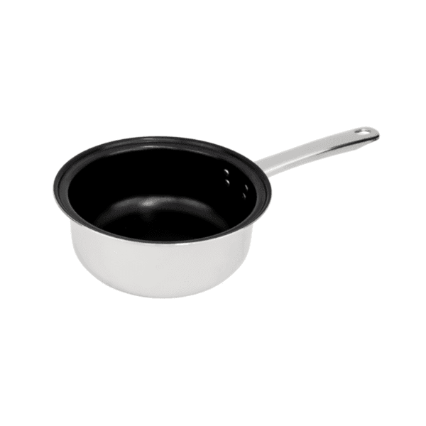 18cm Saucepan and Lid Non Stick - Duo Clad - Image 4