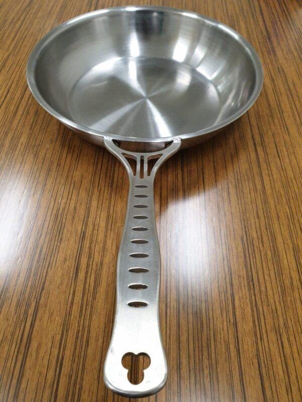 28 cm New 4622 Stainless Frypan - Welded Handle Single Handle only - Image 2